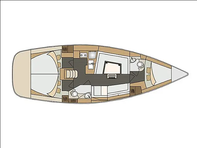 Elan 40 Impression - Layout